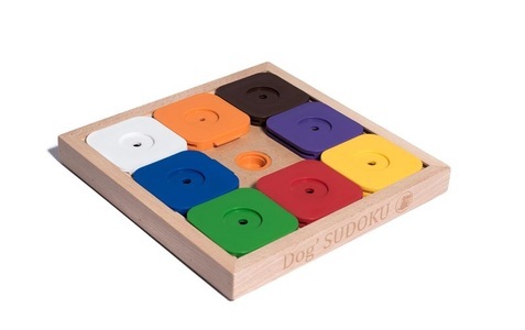 My Intelligent Dogs, My Intelligent Dogs Strategie-Spiel Sodoku Expert M Rainbow, My Intelligent Dogs Dog's Sudoku M Expert Rainbow, ca. 27.5 x 3 cm Hundezubehör