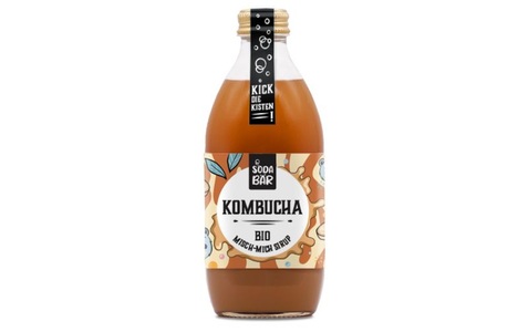 SodaBär, Sodabär Bio-Sirup Kombucha 330 ml, 