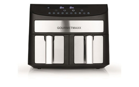 GourmetMaxx, GOURMETmaxx Heissluft-Fritteuse Digital 7l Schwarz/Silber, 