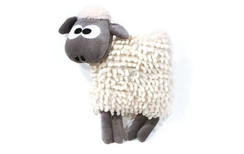 swisspet, swisspet Hundespielzeug Sheepy weiss Hunde Spielzeug, SwissPet Hunde-Spielzeug Sheepy, 18 cm, Weiss