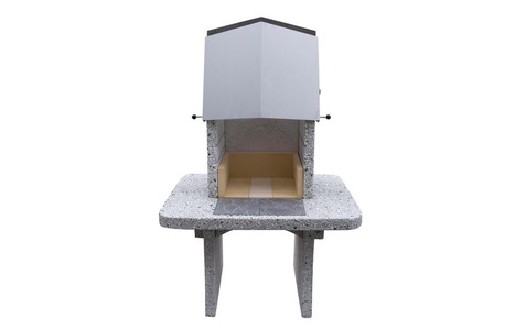 Nouvel, Nouvel Grillkamin »mit Faltdach«, Cheminée Miramar/Mira