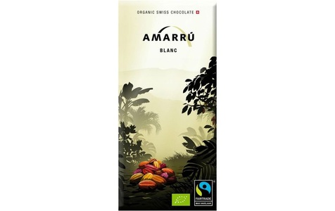 Amarru, Amarru Tafelschokolade Blanc 100 g, PRONATEC AMARRÚ Schokolade Blanc Bio Fairtrade (100g)