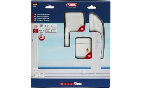 ABUS, ABUS Fenstersicherung-Set, ABUS Fenstersicherung-Set