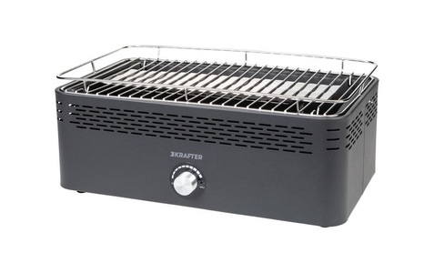 Krafter, Krafter Holzkohlegrill »KRAFTER Tischgrill rechteckig«, 
