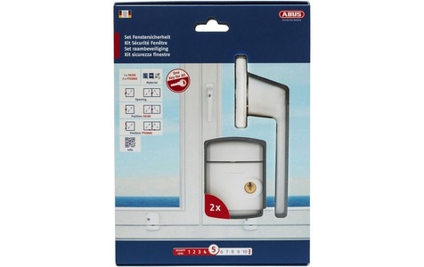 ABUS, ABUS Fenstersicherung-Set, ABUS Fenstersicherung-Set