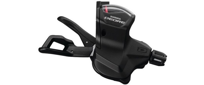 Shimano, Shimano Deore MTB SL-M6000 Schalthebel 10-fach mit optische Ganganzeige schwarz 2019 Schalthebel rechts, 