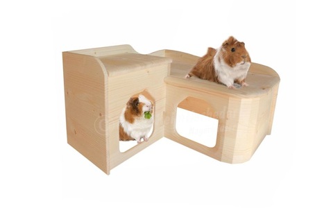 Resch, Resch Meerschweinchenhaus Landhaus, Resch Meerschweinchen Landhausc, 40.5 x 24.5 x 40 cm