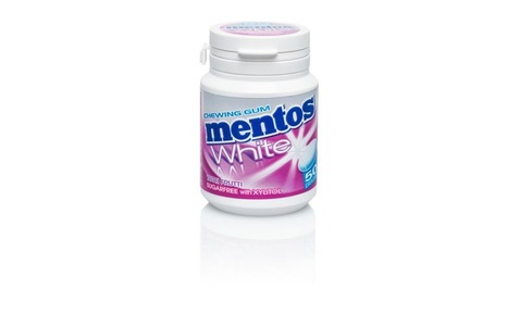 Mentos Gum, Mentos Gum White Tutti Frutti 75g, Mentos Kaugummi White Tutti Frutti 75 g