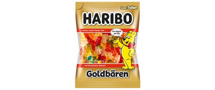 Haribo Süssigkeiten, Haribo Goldbären 175g, Haribo Goldbären 175g