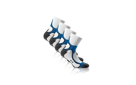 Rohner Socks, Rohner Socks Runningsocken Blau/Weiss 2er-Pack