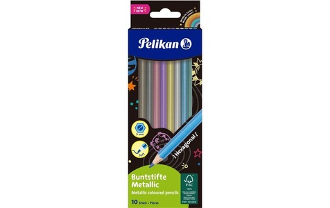 Pelikan, Farbstifte Farbstifte, Pelikan - Farbstifte, 0.9X20.7X7.3CM, Multicolor