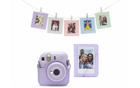Fujifilm, FUJIFILM Instax Mini 12 - Zubehör-Kit (Violett), FUJIFILM Instax Mini 12 - Zubehör-Kit (Violett)