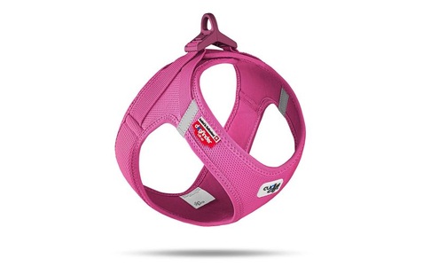curli, curli Geschirr Vest Air-Mesh L, Fuchsia, Curli Hunde-Geschirr »Geschirr Vest Air-Mesh L«, Polyester