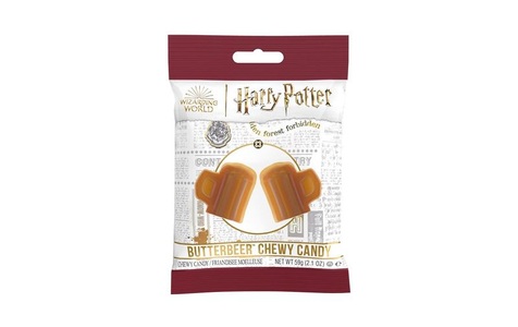 Jelly Belly, Jelly Belly Harry Potter Butterbeer Chewy Candy 59g, Jelly Belly Kaubonbon Harry Potter Butterbeer Chewy Candy 59 g