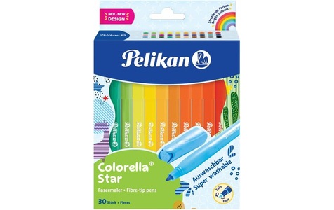 Pelikan, PELIKAN Filzstifte Colorella 822336 30er Kartonetui, PELIKAN Filzstifte Colorella 822336 30er Kartonetui
