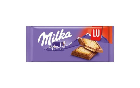 LU, Milka, Milka LU 87g, Milka LU 87g Schokolade mit 20 Keksen