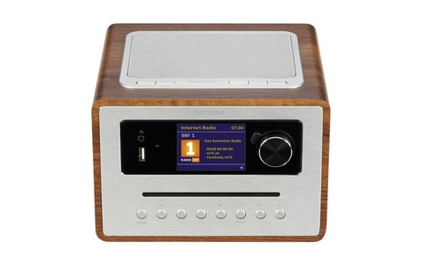 Noxon, Noxon IRadio 500 CD ? Walnuss Internet / Dab+ Radio, Noxon DAB+ Radio IRadio 500 CD ? Walnuss