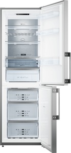ASKO  Kühl-Gefrierkombination freistehend ASKO PREMIUM RFN23841S Edelstahlfront und silber
