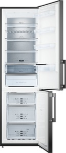 ASKO  Kühl-Gefrierkombination freistehend ASKO PREMIUM RFN232041B Front BlackSteel und schwarz