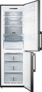 ASKO  Kühl-Gefrierkombination freistehend ASKO PREMIUM RFN23841B Front BlackSteel und schwarz