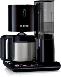 Bosch Haushalt, Bosch Haushalt TKA8A053 Kaffeemaschine Schwarz, Edelstahl Fassungsvermögen Tassen=8 Isolierkanne, Bosch Haushalt TKA8A053 Kaffeemaschine Schwarz, Edelstahl Fassungsvermögen Tassen=8 Isolierkanne