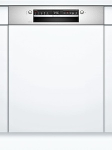 Bosch, Bosch Serie 2, Teilintegrierter Geschirrspüler, 60 cm, Edelstahl, SMI2ITS33E