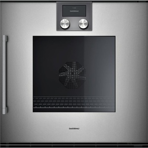Gaggenau, Gaggenau BOP250112 Backofen Metallic rechts, Gaggenau Serie 200, Einbau-Backofen, 60 x 60 cm, Türanschlag: Rechts, Gaggenau Metallic, BOP250112