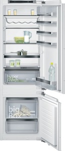 Siemens, Siemens iQ500, Einbau-Kühl-Gefrier-Kombination mit Gefrierbereich unten, 177.2 x 55.8 cm, Flachscharnier mit Softeinzug, KI87SSDE0, Siemens iQ500, Einbau-Kühl-Gefrier-Kombination mit Gefrierbereich unten, 177.2 x 55.8 cm, Flachscharnier mit Softeinzug, KI87SSDE0