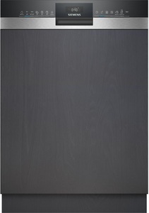 Siemens, Siemens Geschirrspüler SN53ES18BE, Siemens iQ300, Teilintegrierter Geschirrspüler, 60 cm, Edelstahl, SN53ES18BE
