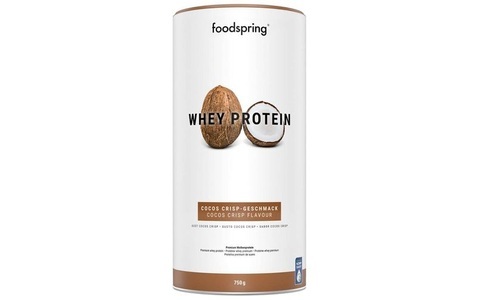 foodspring, Foodspring Pulver Whey Protein Kokos 750 g, Foodspring Pulver Whey Protein Kokos 750 g
