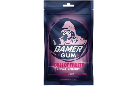 Gamer Gum, Gamer Gum Call of Fruity Crazy Cherry 10 Stück