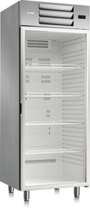 FORS  Kühlschrank, Glastür, Edelstahl, ABS, GN 2/1 GCV 550 GES