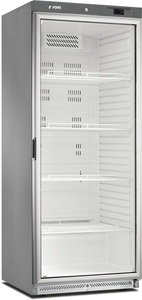 FORS, FORS Kühlschrank, Glastür, Edelstahl, ABS, GN 2/1 GCV 600 GES, FORS Kühlschrank, Glastür, Edelstahl, ABS, GN 2/1 GCV 600 GES
