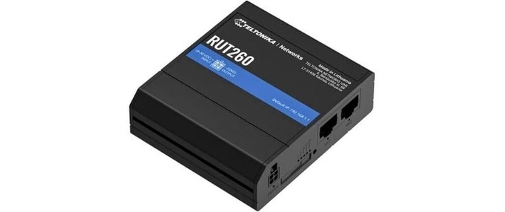 Teltonika, Teltonika LTE Industrierouter RUT260 Router WLAN ? LAN, Teltonika LTE-Industrierouter RUT260