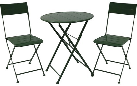 Dameco, Dameco Gartenset 2 Stühle und 1 Gartentisch, Dameco Gartenset 2 Stühle und 1 Gartentisch