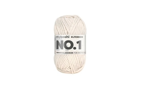 MyBoshi, myboshi Wolle Nr.1 col.192 elfenbein 50 g, 55 m, 70 % PAN, 30 % WO, myboshi Wolle Nr.1 col.192 elfenbein 50 g, 55 m, 70 % PAN, 30 % WO