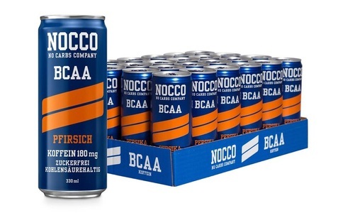 undefined, Nocco Bcaa - Pfirsich, 330ml, NOCCO BCAA Pfirsich (24x330ml)