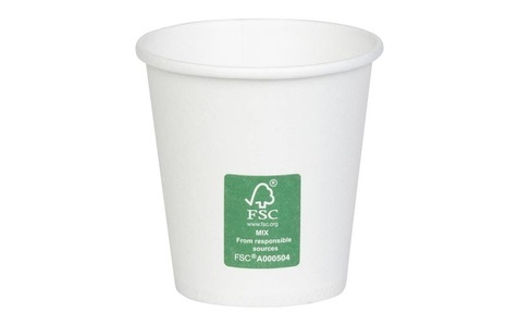 FURBER, Furber Einwegbecher 90 ml 50 Stück Einweggeschirr Weiss, FURBER Einwegbecher 90 ml, 50 Stück