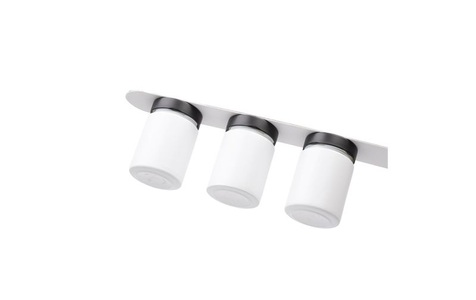 undefined, Vorratsdose, (3 tlg.), Vorratsdose »Silwy Feinkost-Magnetgläser-Set, 192 ml 0.192 l, Weiss«, (3 tlg.)