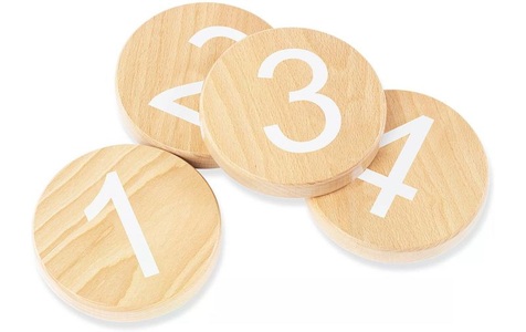 Pinolino Balance Steine mit Zahlen «Kari» 4-teilig