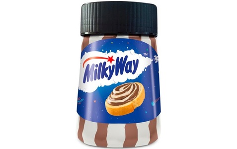 Milky Way, Milky Way Brotaufstrich 350g, Milky Way Brotaufstrich 350g Schoko und Milch Duo Creme