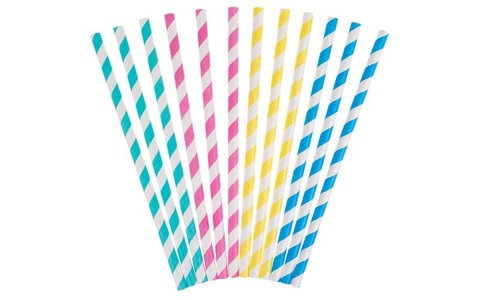 FURBER, FURBER Strohhalm JUMBO Papier, 50 Stück, FURBER Strohhalm JUMBO Papier, 50 Stück