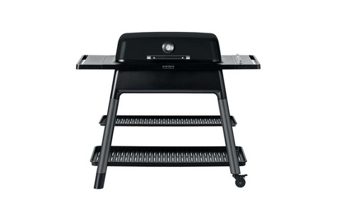 Everdure, Everdure FURNACE Gasgrill schwarz mit Doppelboden, Everdure Furnace Gasgrill Schwarz