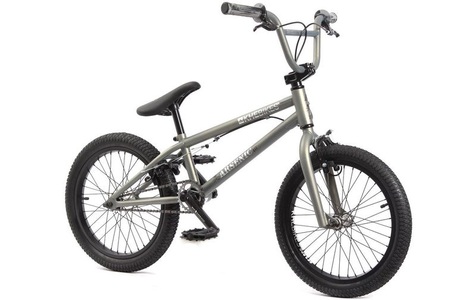 KHE, KHE Arsenic 18' BMX grau, KHE Kinderfahrrad »BMX 18 Silberfarben«