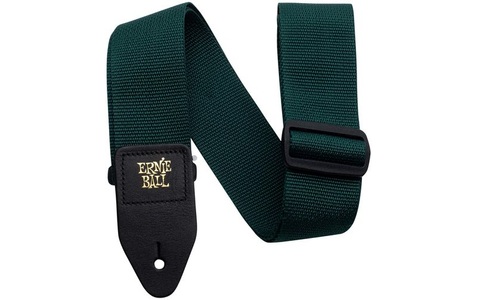 Ernie Ball, Ernie Ball Gitarrengurt Polypro Forest Green, Ernie Ball Gitarrengurt Polypro Forest Green