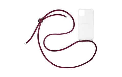 Urbany's, Urbany's Necklace Case iPhone 15 Red Wine Handyhüllen Taschen, Urbany's Necklace Case iPhone 15 Red Wine