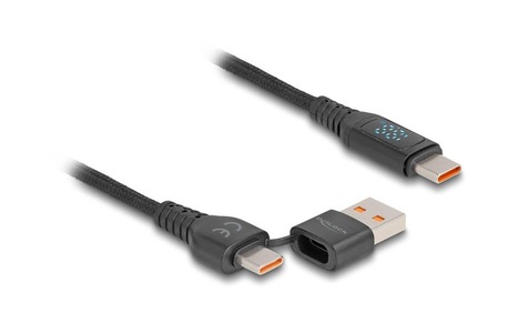 Delock, DeLock USB Ladekabel 88137 C A/USB 1 2 m Kabel ? Adapter