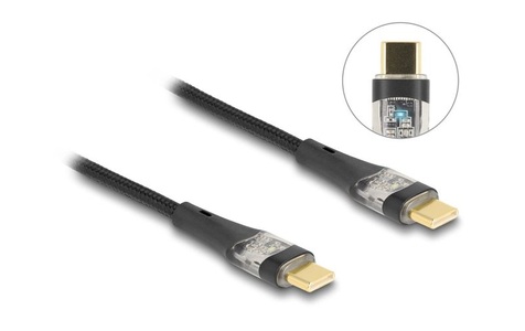 Delock USB 2.0-Kabel PD 3.0 100W USB C - USB C 1 m