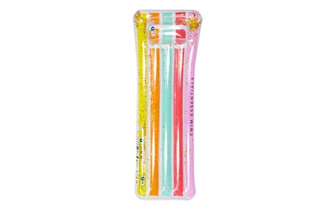 SWIM ESSENTIALS, Swim Essentials Luxus-Wasserbett Rainbow, Swim Essentials - Luftmatratze, 80cm, Multicolor