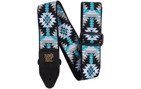 Ernie Ball, Ernie Ball Gitarrengurt Jacquard Albuquerque Blue, Ernie Ball Gitarrengurt Jacquard Albuquerque Blue